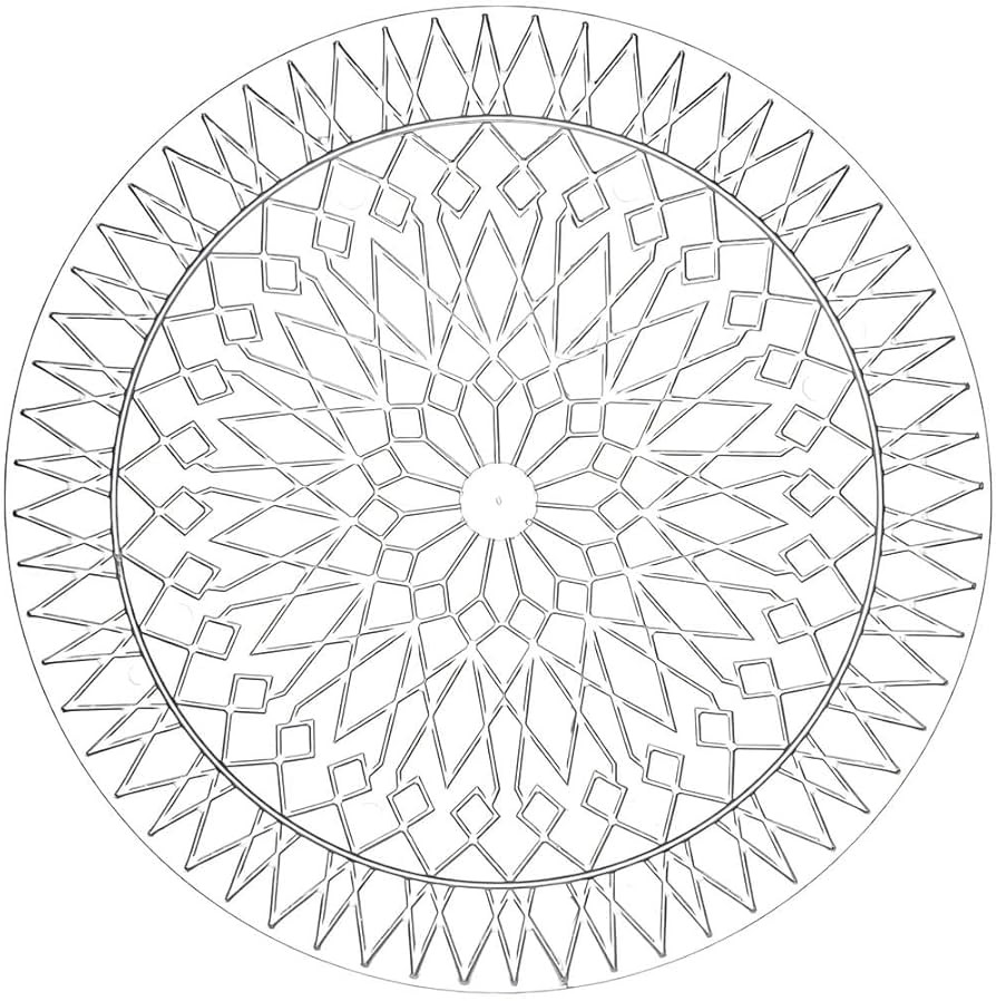 Clear Round Cake Platter - 13" | 1 Plastic Serving Platter and Tray for Party Catering, Perfect L... | Amazon (US)