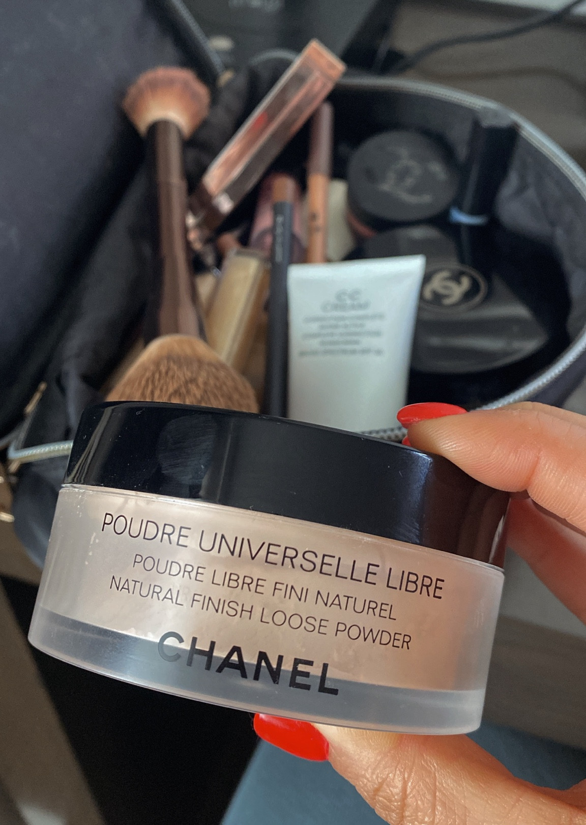 Fave setting powder!

Chanel beauty, makeup bag must haves, Ulta

#LTKfindsunder100 #LTKbeauty