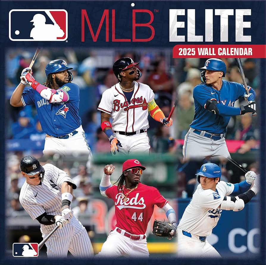 Mlb Elite 2025 12x12 Wall Calendar | Amazon (US)