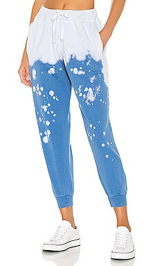 La Detresse Acid Wash Vinca Sweatpant in Vinca from Revolve.com | Revolve Clothing (Global)