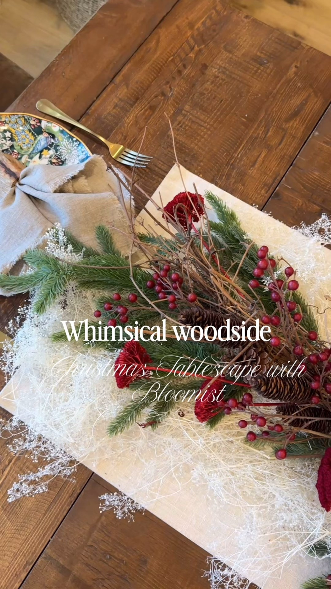 Holiday Tablescape into for this Christmas! @mybloomist has the most beautiful curated collection of holiday choices. 

#LTKSeasonal #LTKHoliday #LTKHome