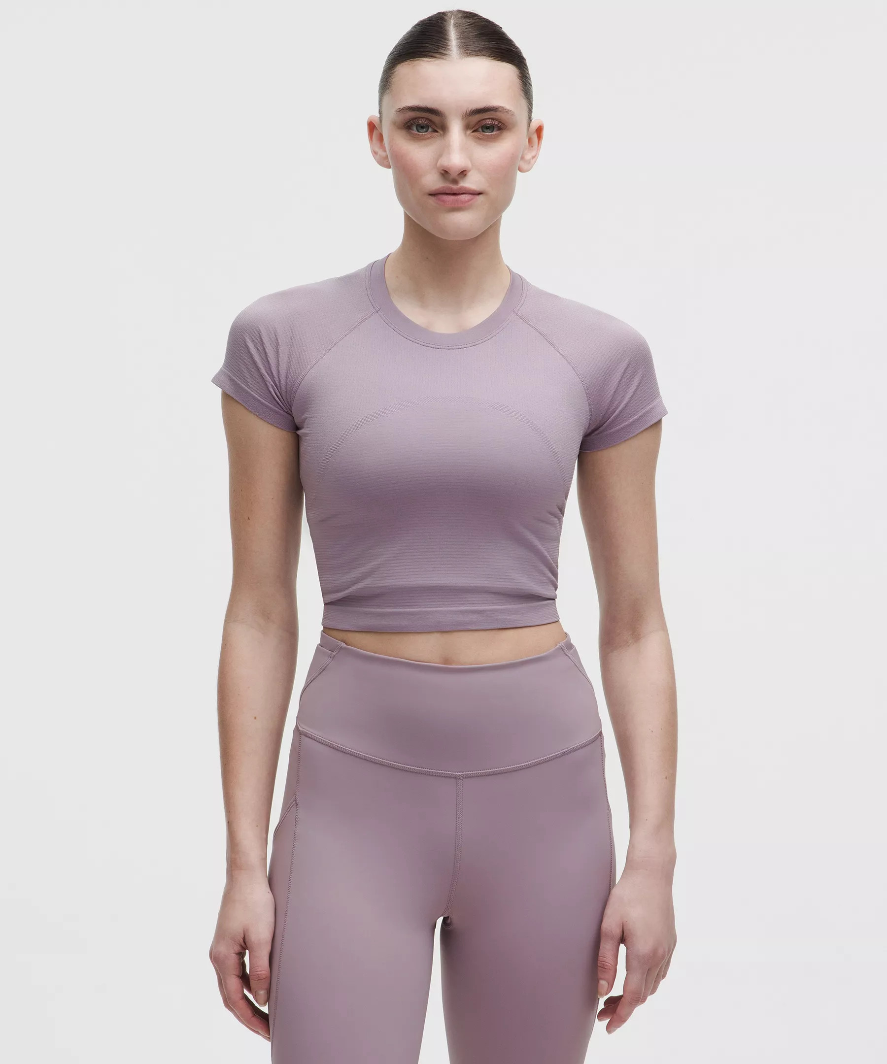Swiftly Tech Cropped Short-Sleeve Shirt 2.0 | Lululemon (US)
