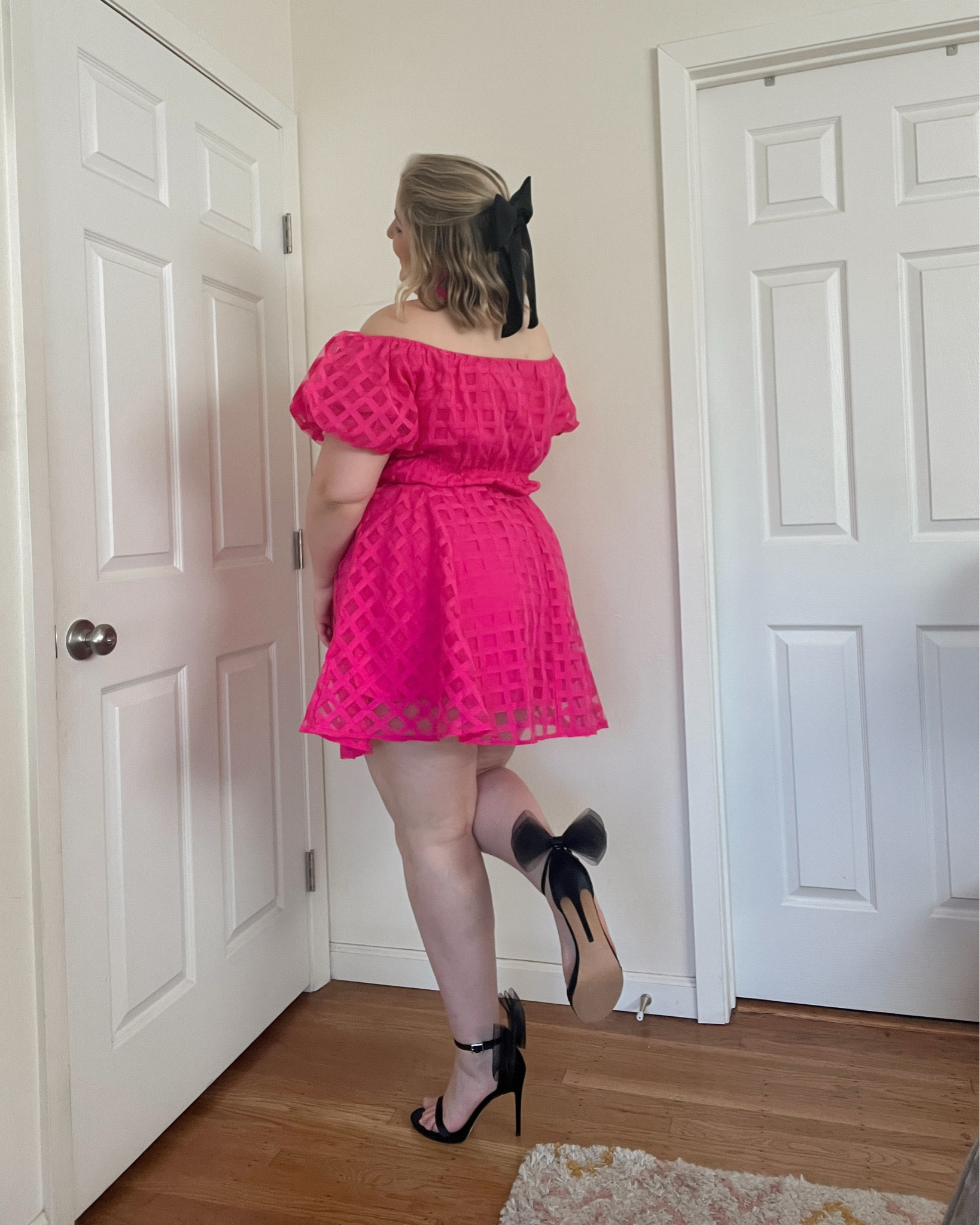 Valentine’s Day look on a size 18! Wearing XL in the dress💖 

#LTKStyleTip #LTKSeasonal #LTKPlusSize