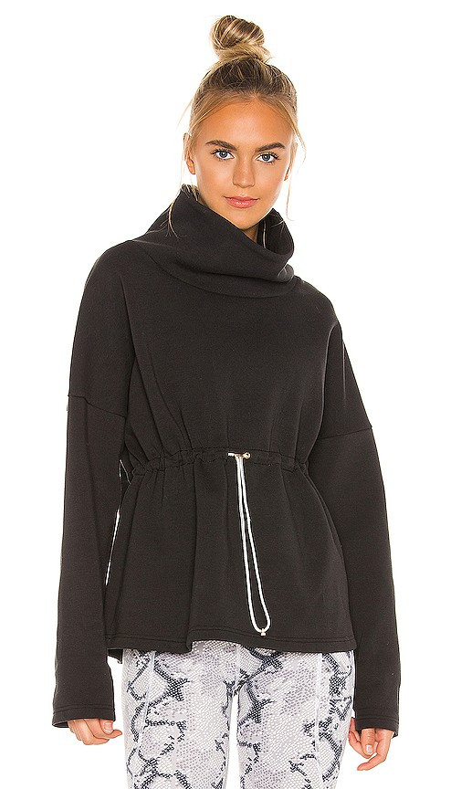 Varley Barton Sweatshirt in Black. - size S | Revolve Clothing (Global)