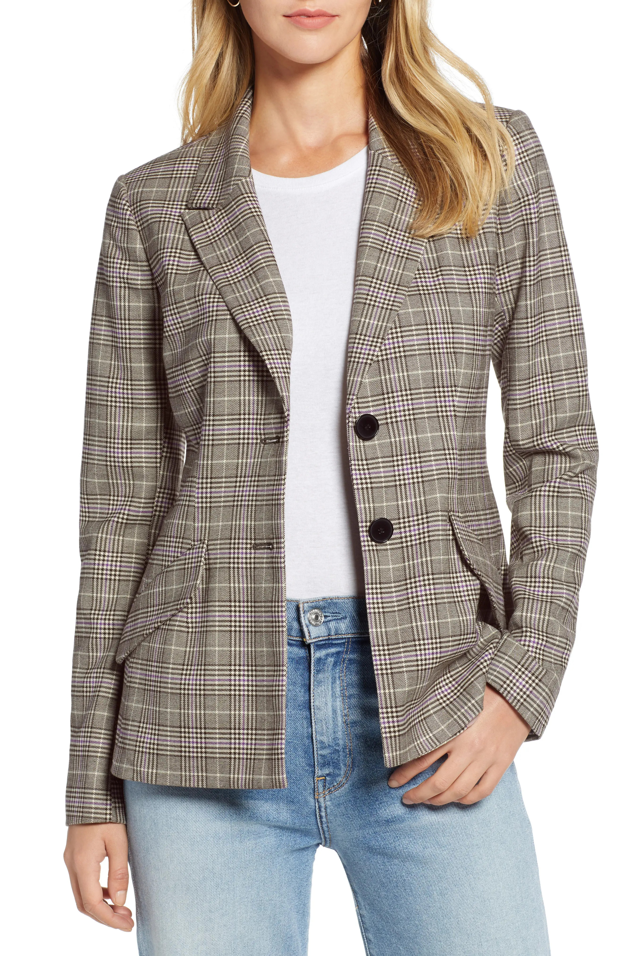 Halogen® Dart Detail Blazer (Regular & Petite) | Nordstrom
