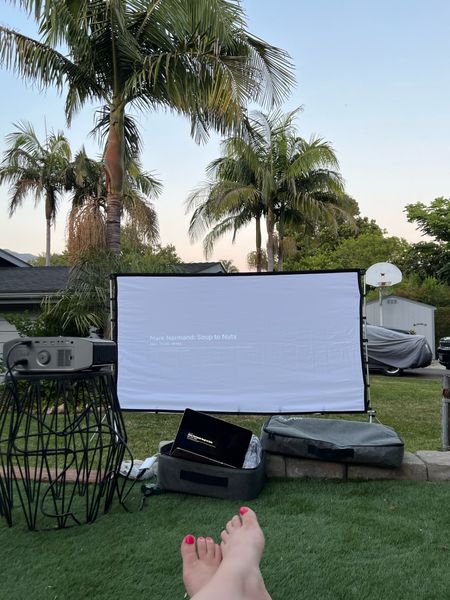 Created an outdoor theatre 🎥 🍿 
Perfect for hot summer nights 


#LTKhome #LTKSeasonal