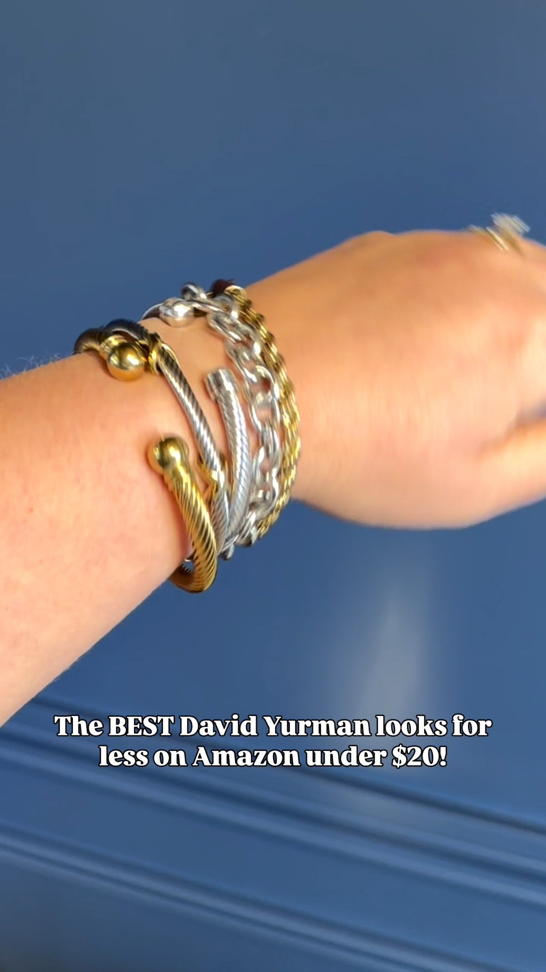 David Yurman who?! Try these looks for less on Amazon! I never take them off….pool, shower, beach & they have held up great!

#LTKFindsUnder50 #LTKGiftGuide #LTKHoliday