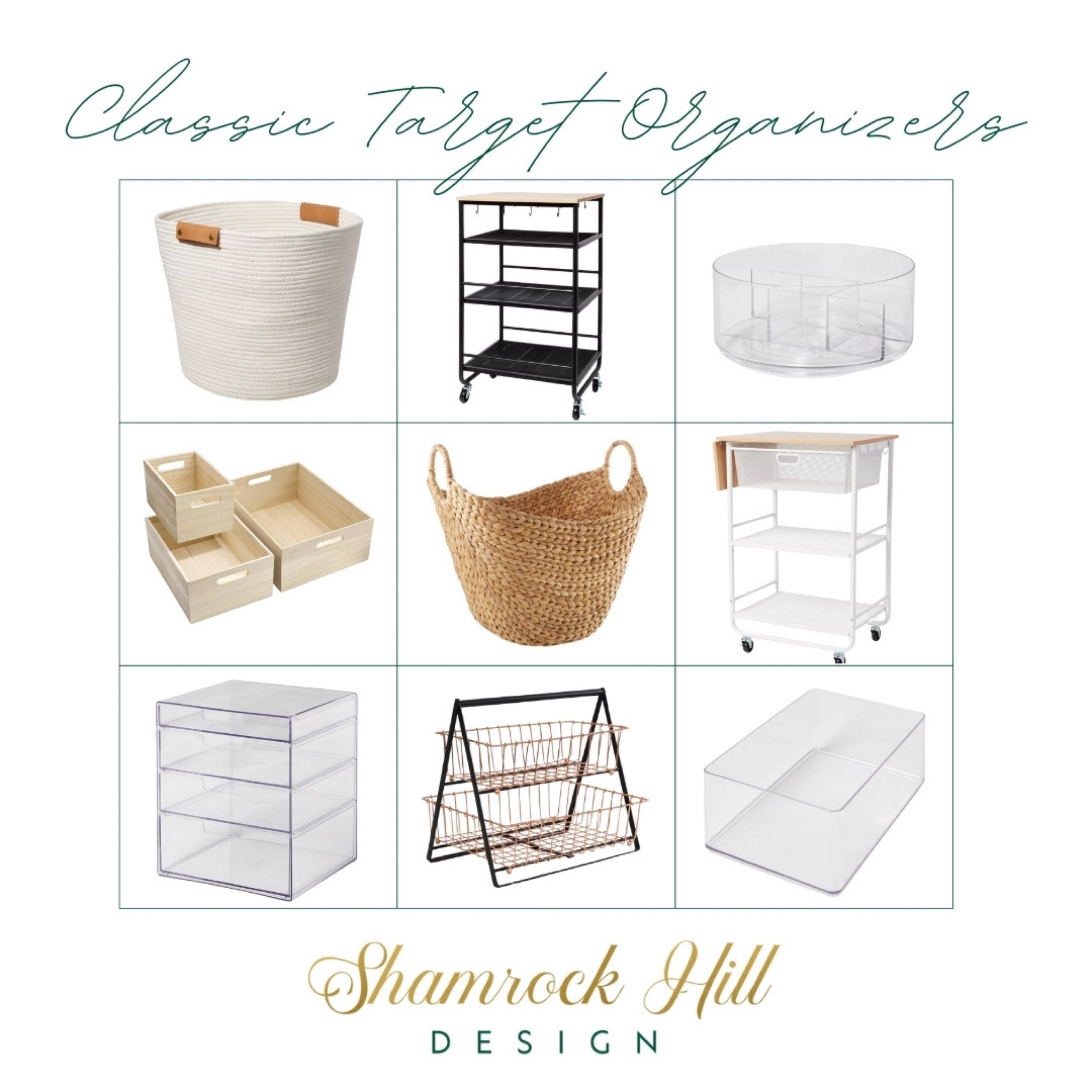 Shop our tried and true target organizers! 

#LTKFindsUnder50 #LTKFamily #LTKHome