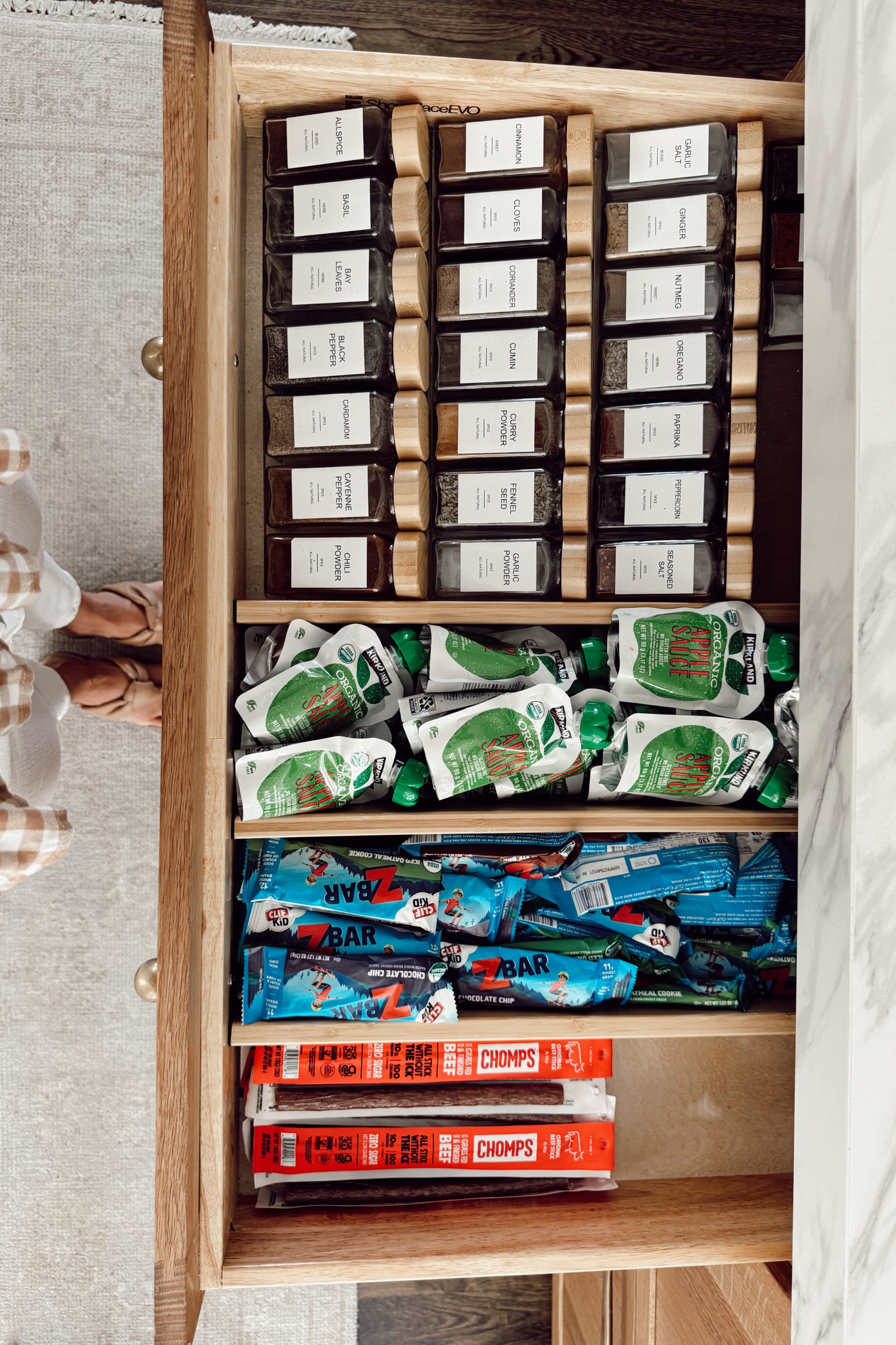 This is the only part of my kitchen that’s organized this summer… but that’s okay!! These bamboo drawer dividers are my FAVORITE investment! Spice jars and dividers on sale right now! 

#LTKSaleAlert #LTKHome #LTKSummerSales