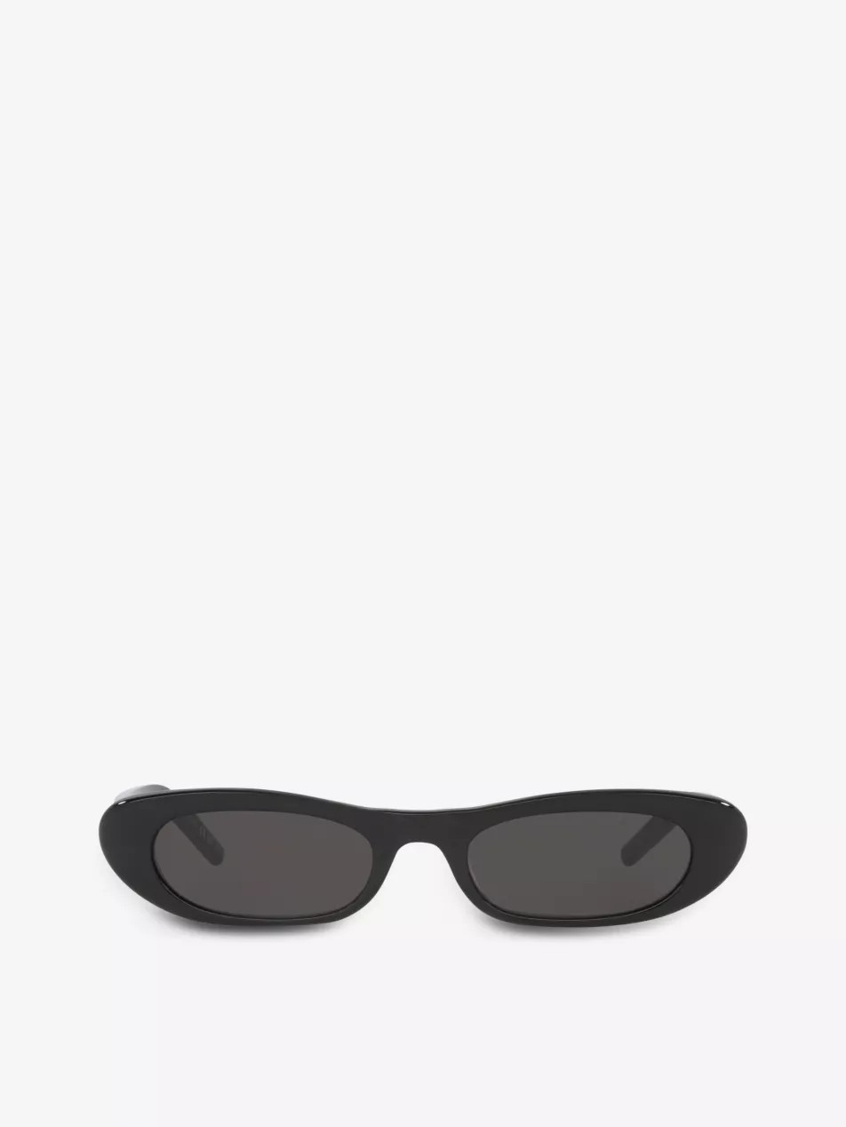 SL557 rectangular-frame acetate sunglasses | Selfridges