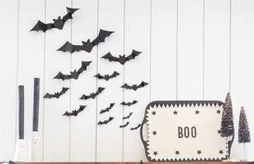 Vintage Halloween Bag of Bats | My Mind's Eye