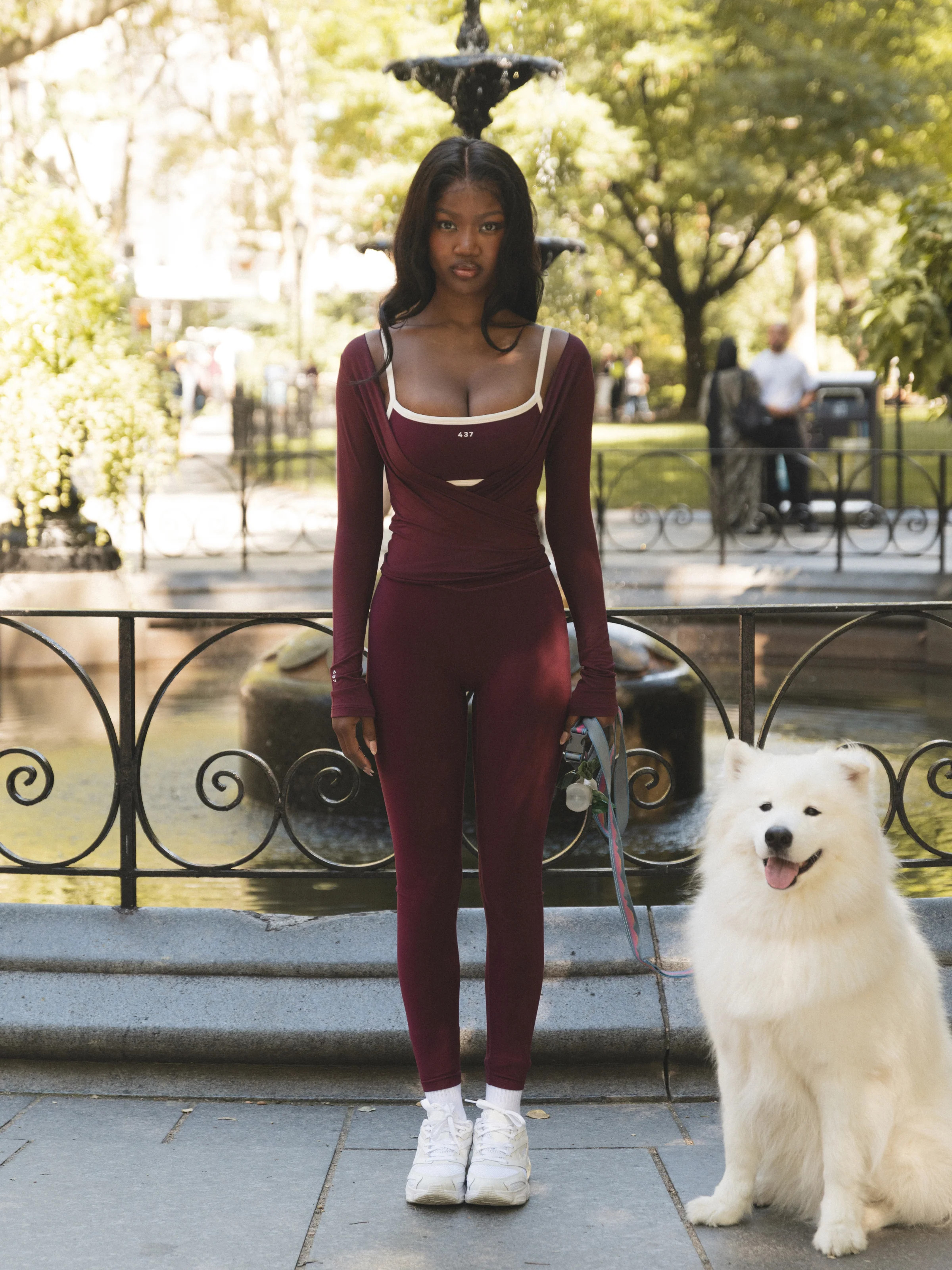 The Ballet Wrap / Black-Cherry | 437