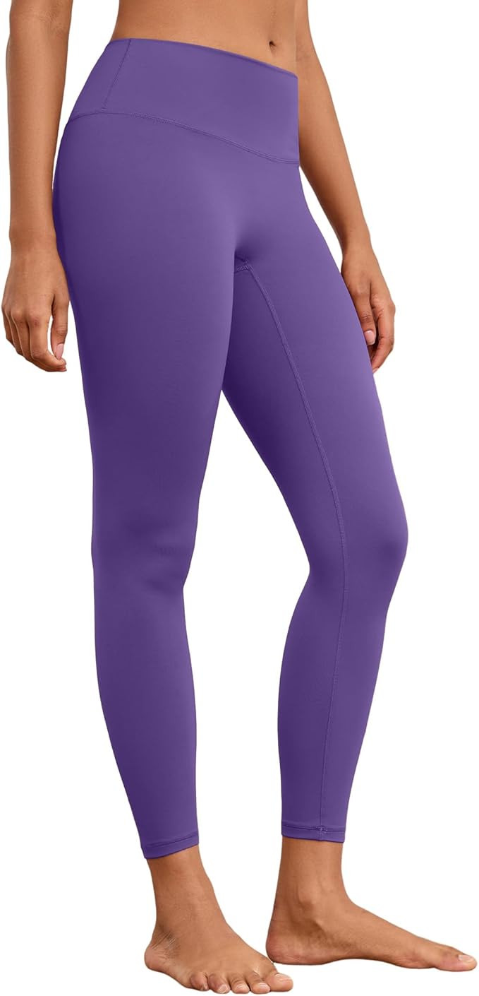 Leggings for Women Tummy Control High Waisted Yoga Pants Butt Lift No Front Seam Workout Pants | Amazon (US)