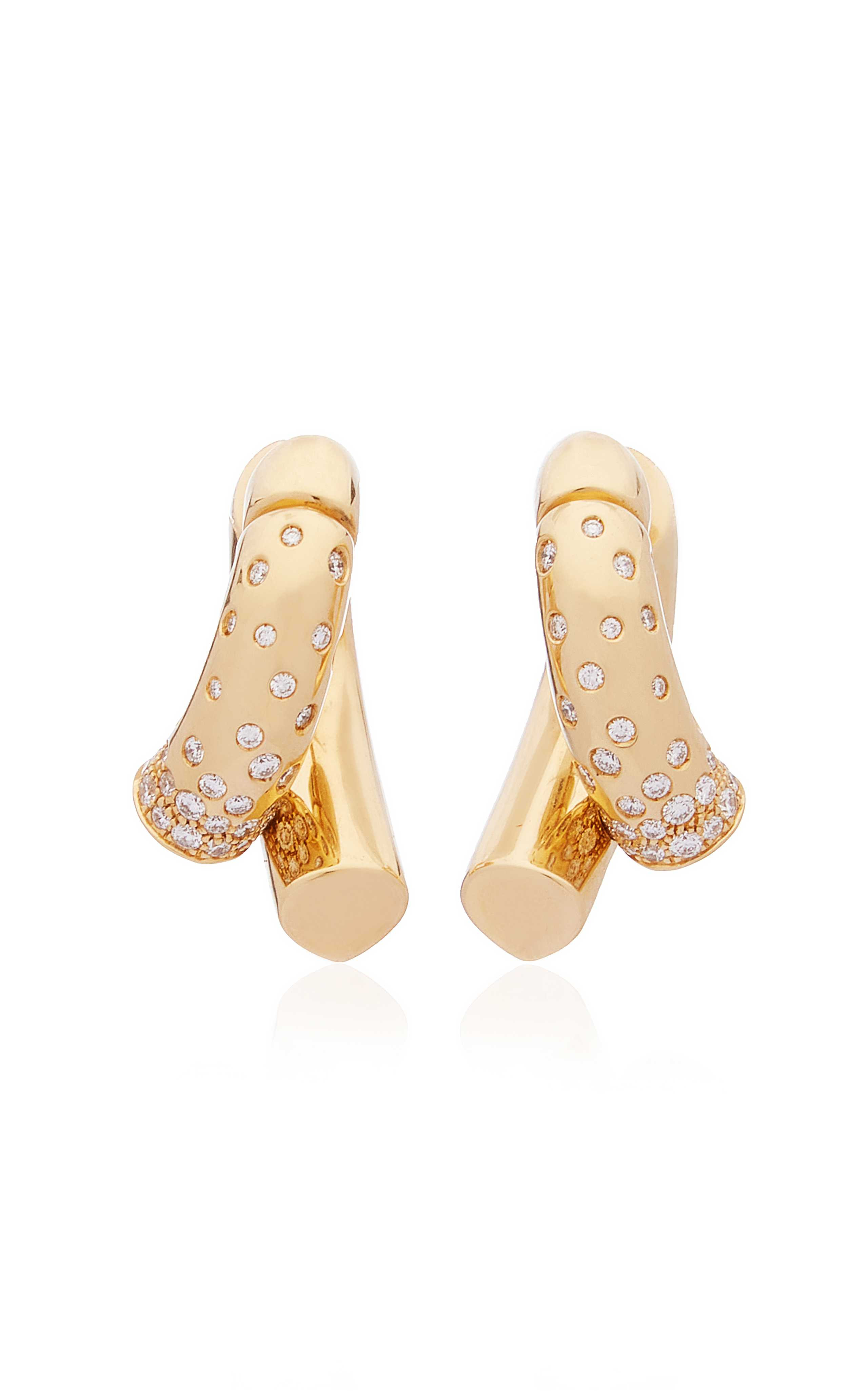 Oera 18K Fairmined Yellow Gold Diamond Earrings | Moda Operandi (Global)
