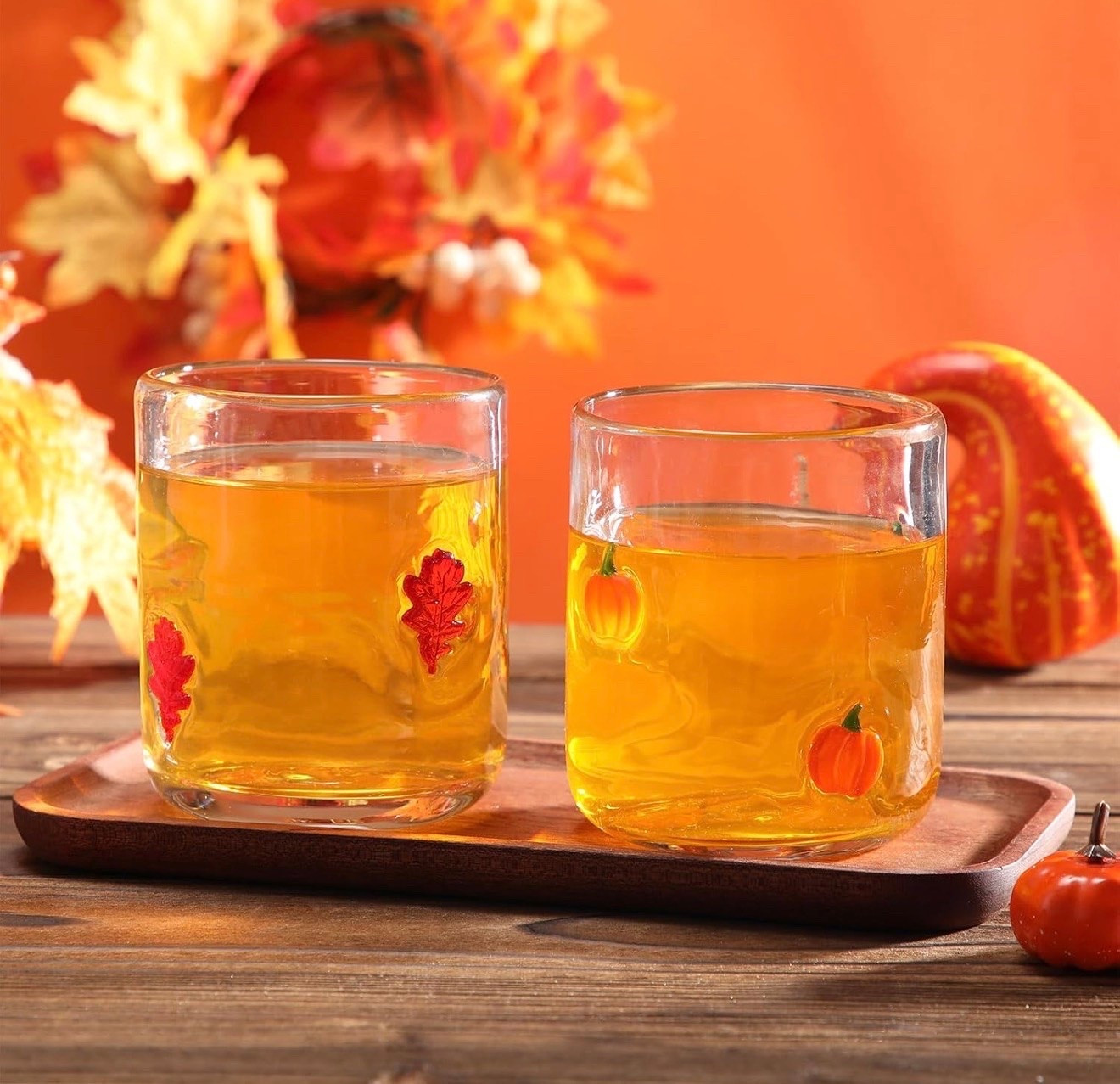 These fall cups just get me in the fall mood. Makes me feel all warm and cozy inside. 

I take my morning supplements with them everyday.

#LTKdayinmylife #LTKHome #LTKmorningroutine