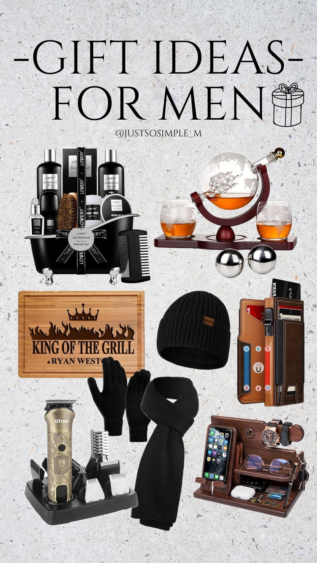 Gift ideas for men

Trendy classics from Amazon 

Amazon gifts, amazon finds, gift ideas for him, gifts for men, gifts for boyfriend, gifts for husband, gifts for uncle, gloves, shaving kit, gifts set for men, liquor set, wallet, leather wallet, leather phone station, winter wear for men

#LTKHoliday #LTKMens #LTKGiftGuide