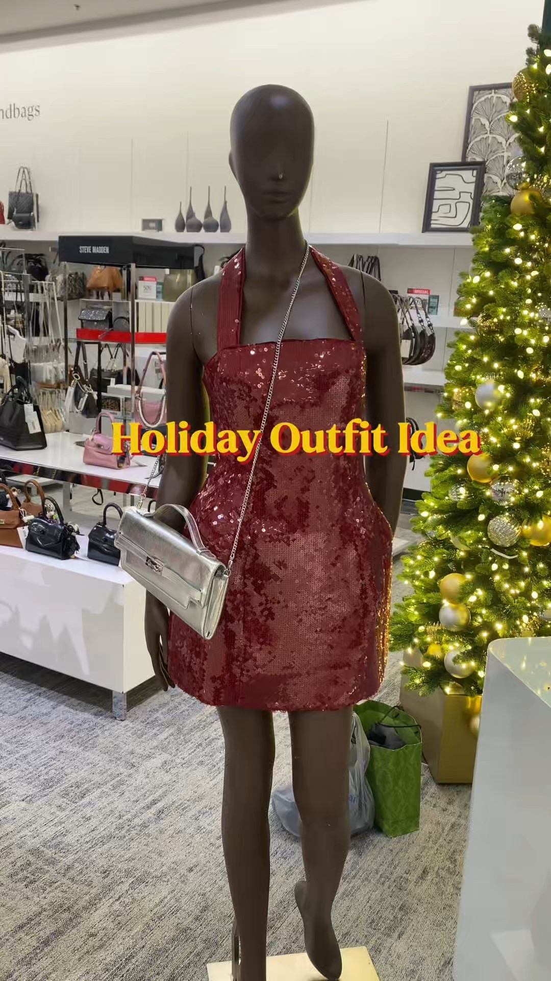 Holiday Outfit Idea : This is a perfect festive (holiday) dress. 

Scroll down to shop exact items

#LTKgrwm #LTKootd