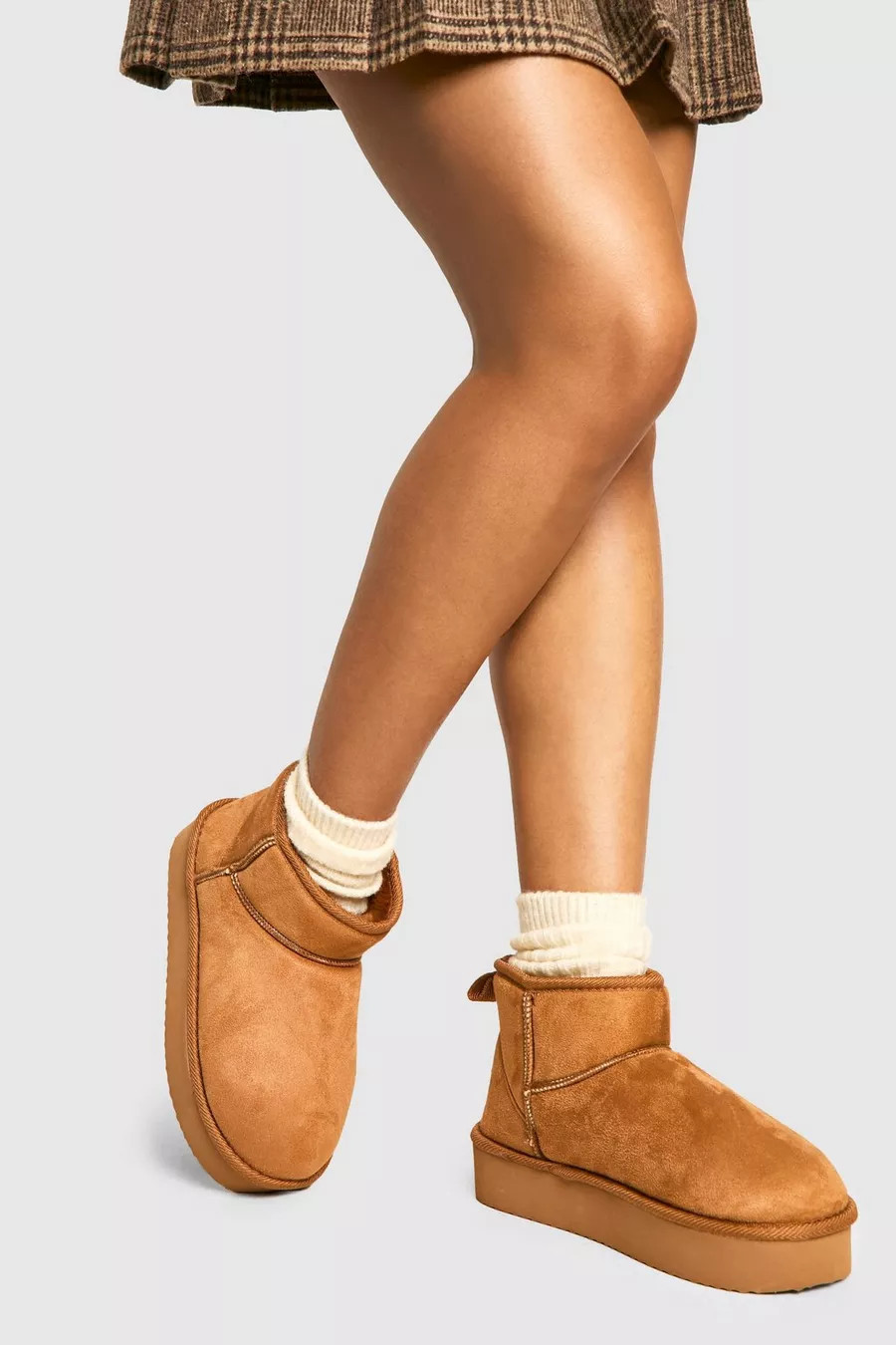 Bottines à plateforme | Boohoo.com (FR)