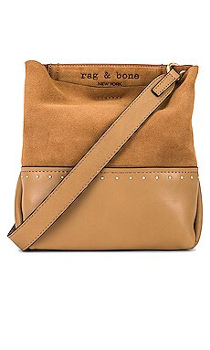 Rag & Bone Passenger Crossbody 2.0 Bag in Camel from Revolve.com | Revolve Clothing (Global)