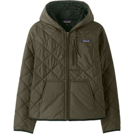 Patagonia Diamond Quilted Bomber Hooded Jacket - Women's - Clothing | Backcountry