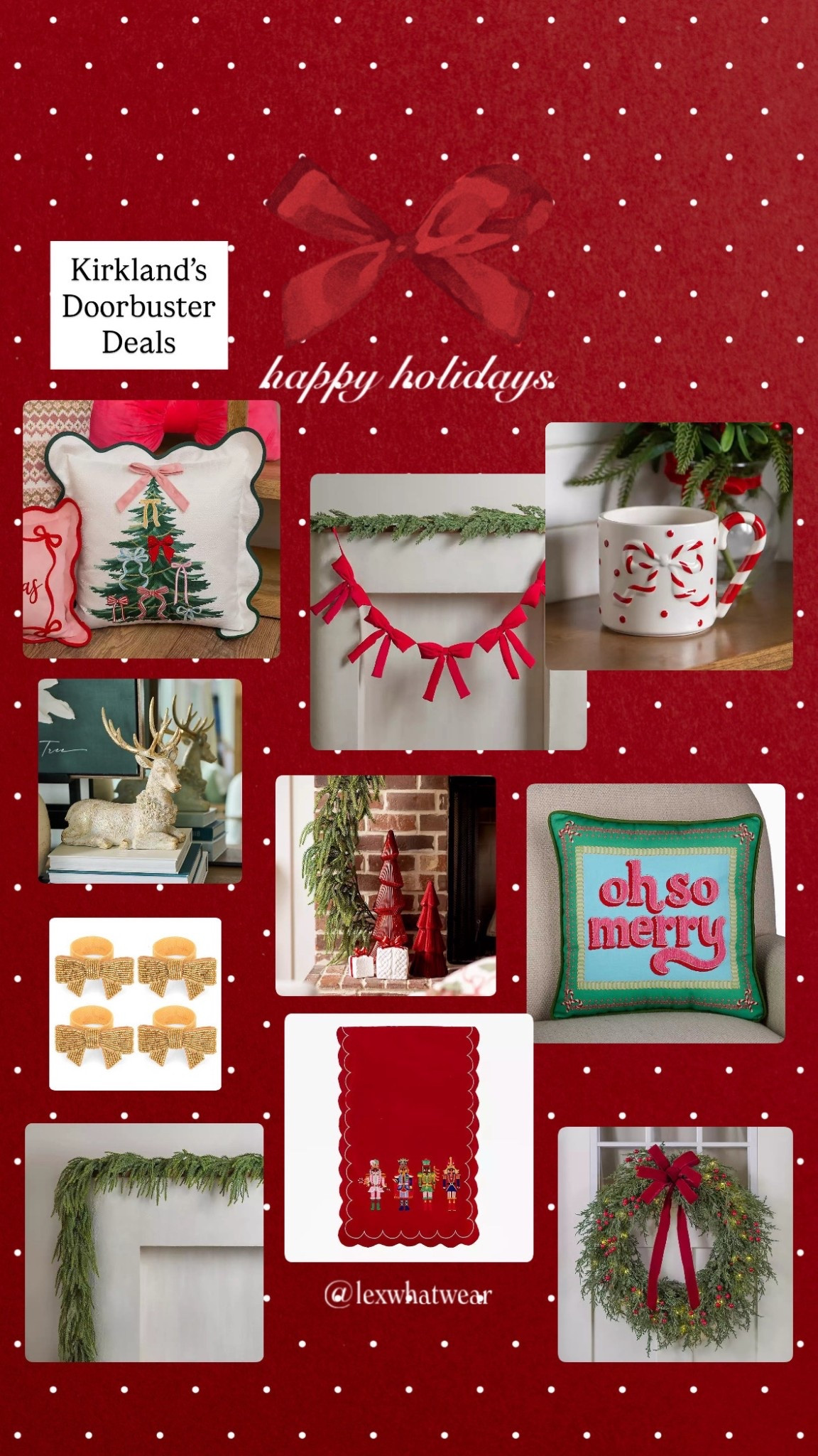 Kirkland’s holiday Doorbuster deals!! ♥️✨

#LTKHoliday #LTKHome #LTKGiftGuide