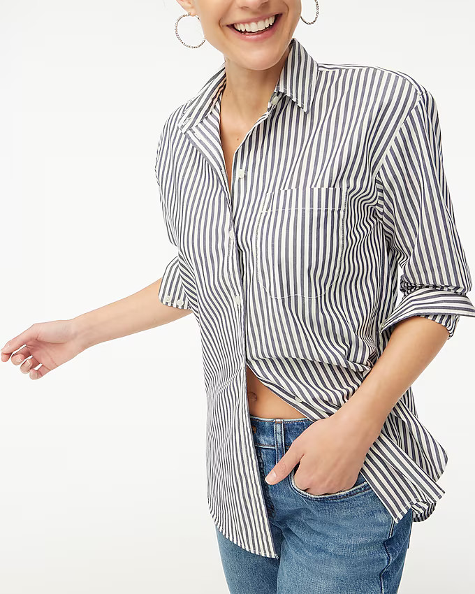 Relaxed button-up shirt | J.Crew Factory