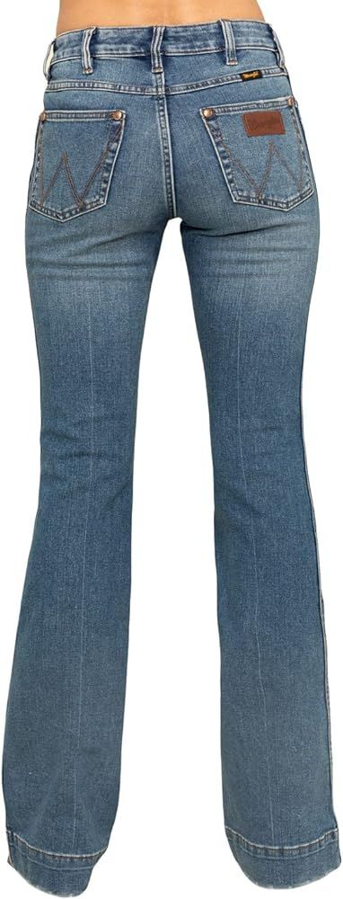 Wrangler Women's Retro High Rise Trouser Jean | Amazon (US)