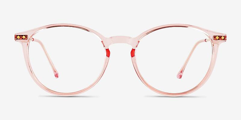 Amity Round Rose Gold Glasses for Women | Eyebuydirect | EyeBuyDirect.com