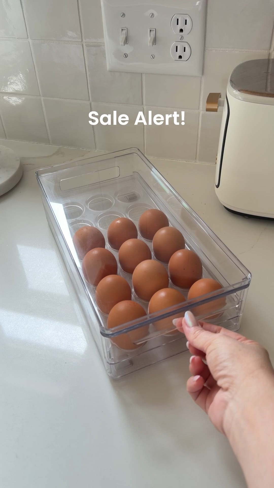 This egg drawer is 70% Off today. One of my best finds from @containerstore 🙌

#sponsored

#LTKSaleAlert #LTKHome