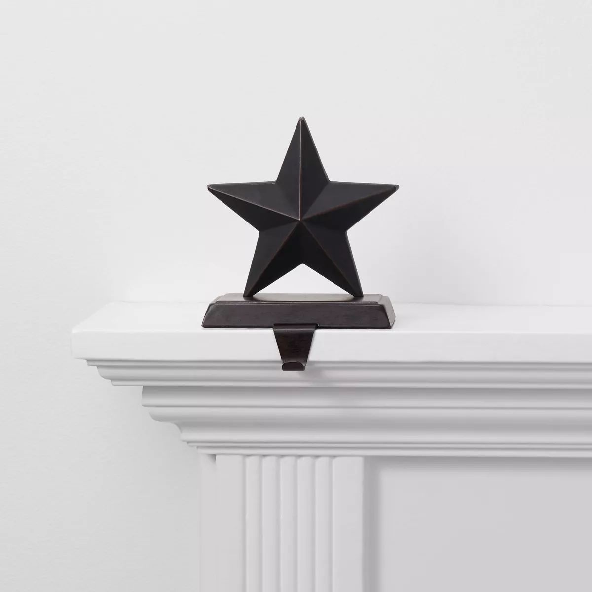 Metal Star Christmas Stocking Holder Black - Wondershop™ | Target