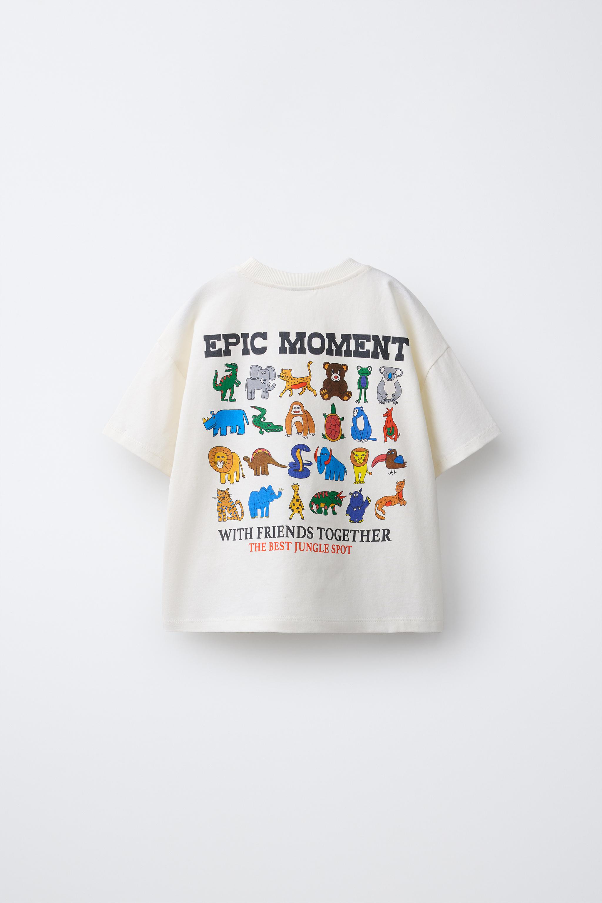 ZOO ANIMAL PRINT T-SHIRT | Zara US