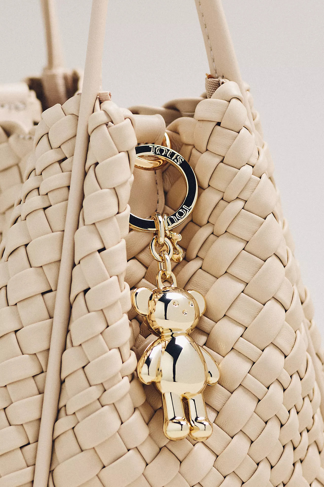 TOUS Metal Teddy Bear Bag Charm | Anthropologie (US)