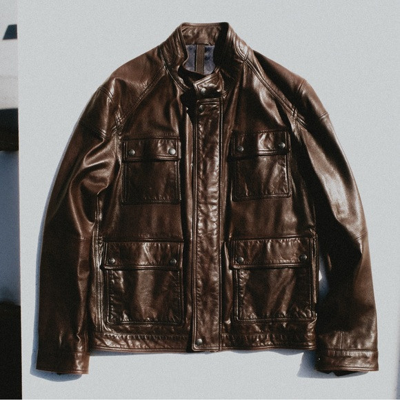 Massimo Dutti Leather jacket | Poshmark