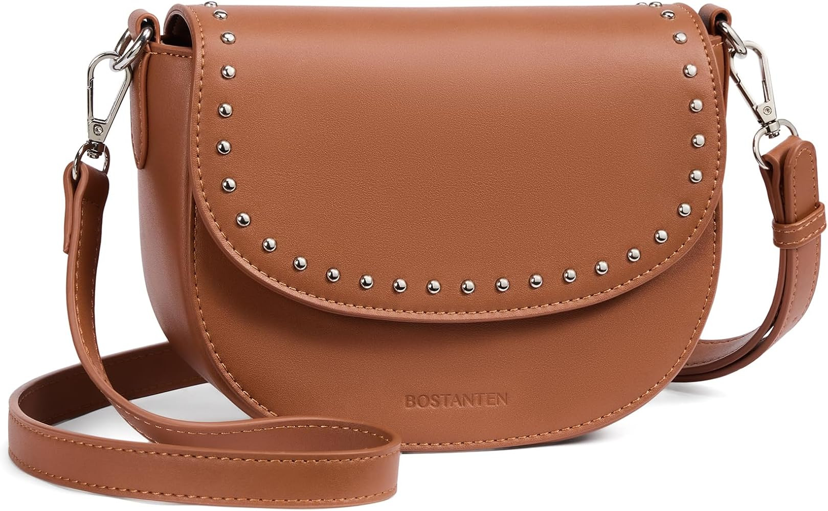 BOSTANTEN Crossbody Bags for Women Vegan Leather Purses Quilted Shoulder Handbags with Adjustable... | Amazon (US)