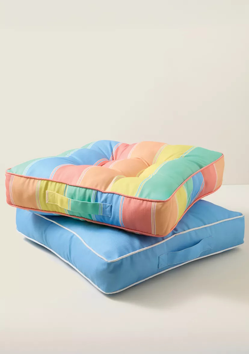 Sewing Down South x Crown & Ivy™ Anchor Floor Cushion | Belk