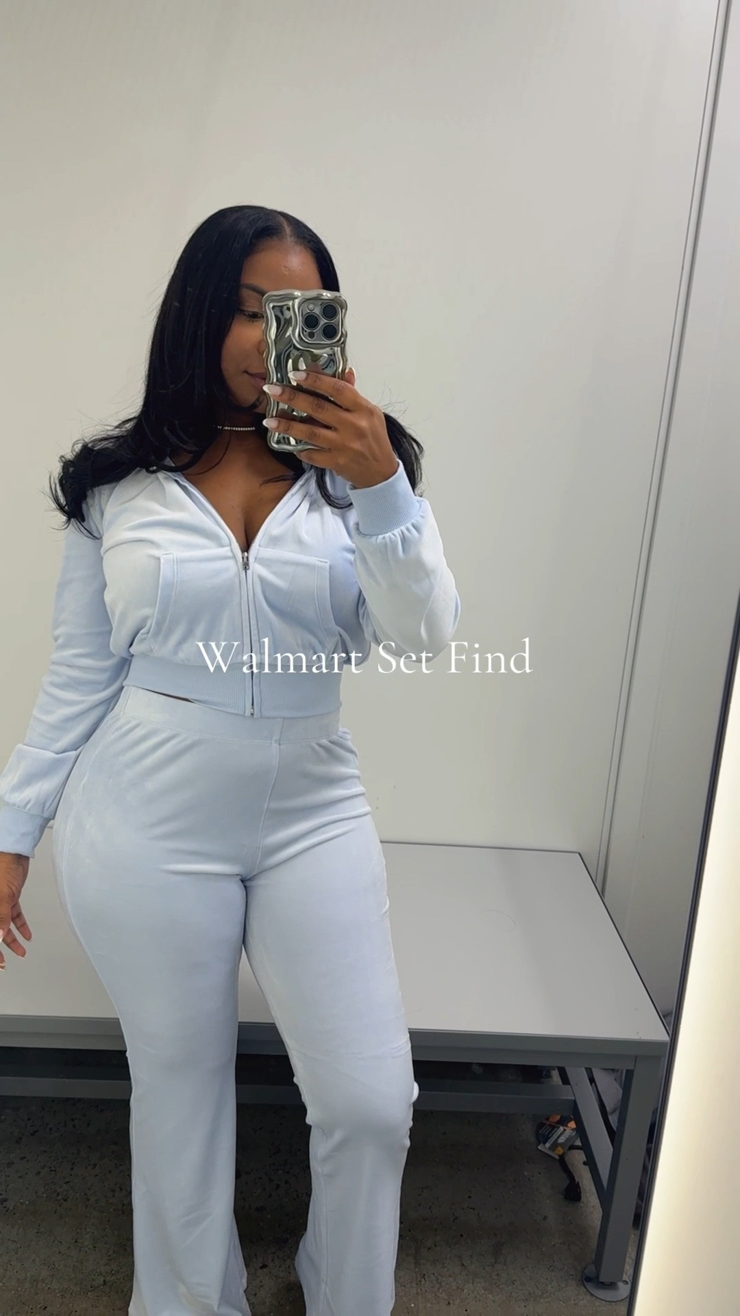 Walmart Set Find.

Perfect for everyday wear .You can dress it up or wear cute sneakers for a more casual fit.
Has great stretch.

Walmart VELOUR SET
Comes in 2 colors

Im wearing a size medium 

walmart outfits ideas women
viral 2 piece sets women at walmart
#walmart #velourtracksuit #velour #walmartfinds #2piecesetoutfit 


#LTKSaleAlert #LTKU #LTKActive