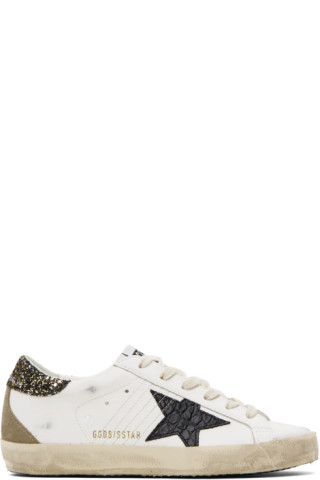Golden Goose - White Super Star Sneakers | SSENSE