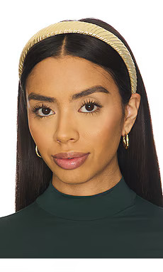 Charlotte Crinkled Silk Headband
                    
                    Lele Sadoughi | Revolve Clothing (Global)