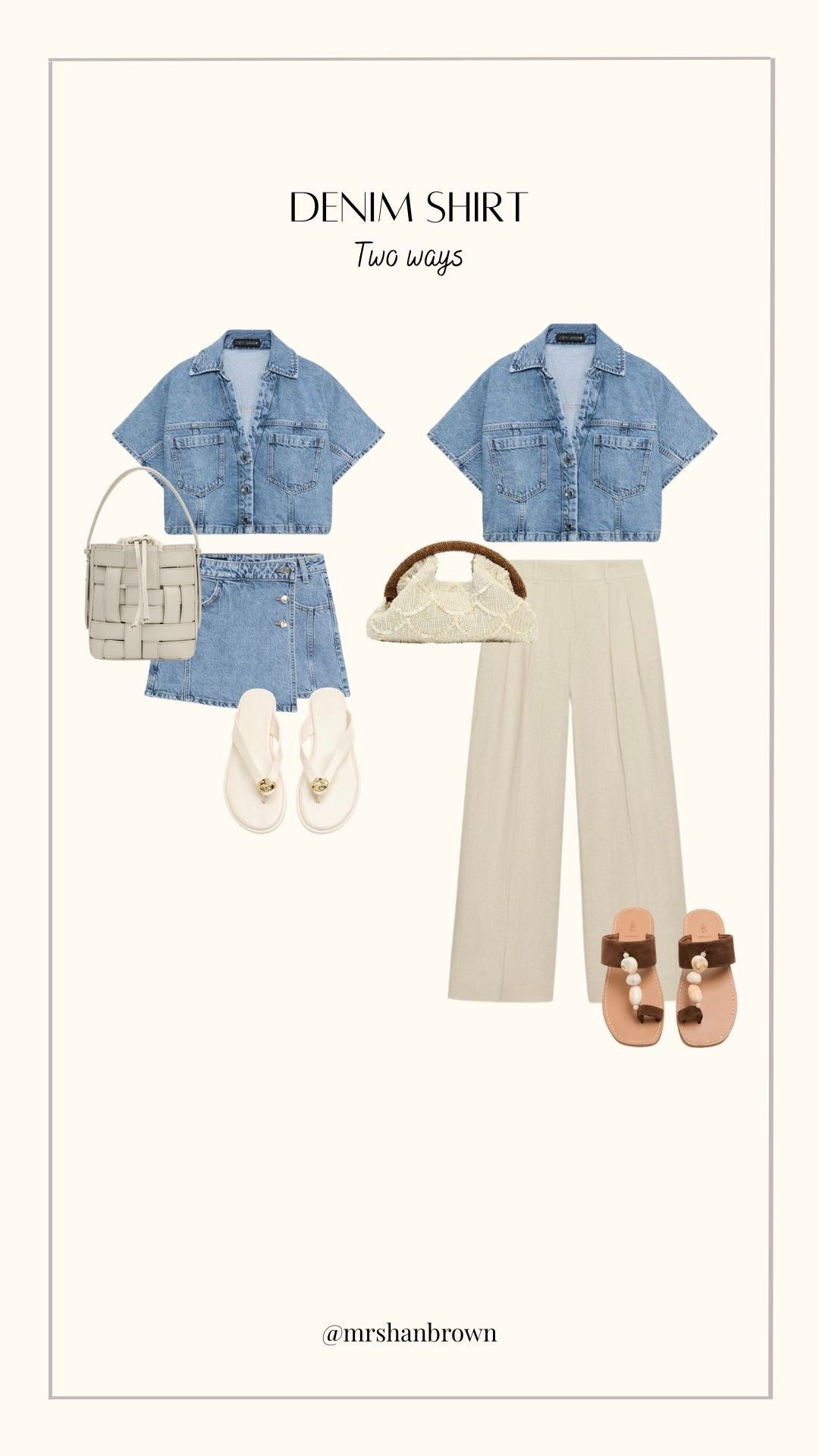Love this shirt so much! So good for spring & summer 💙

Denim shirt, spring outfits, transitional outfits, skort, linen trousers 

#LTKuk #LTKspring #LTKsummer