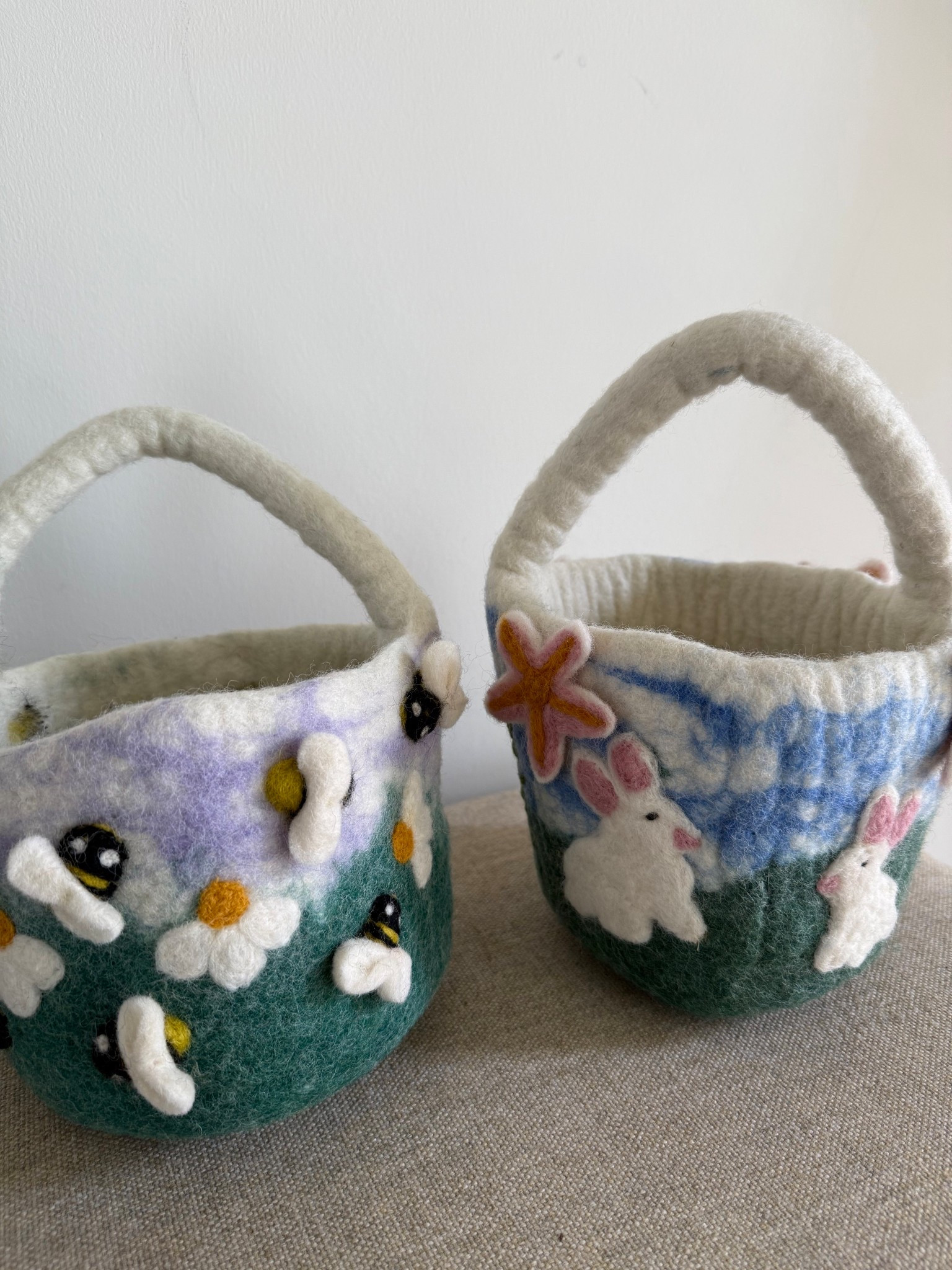 Felt Easter baskets I got for our girls to use for years! So pretty and a great size! 

#LTKKids