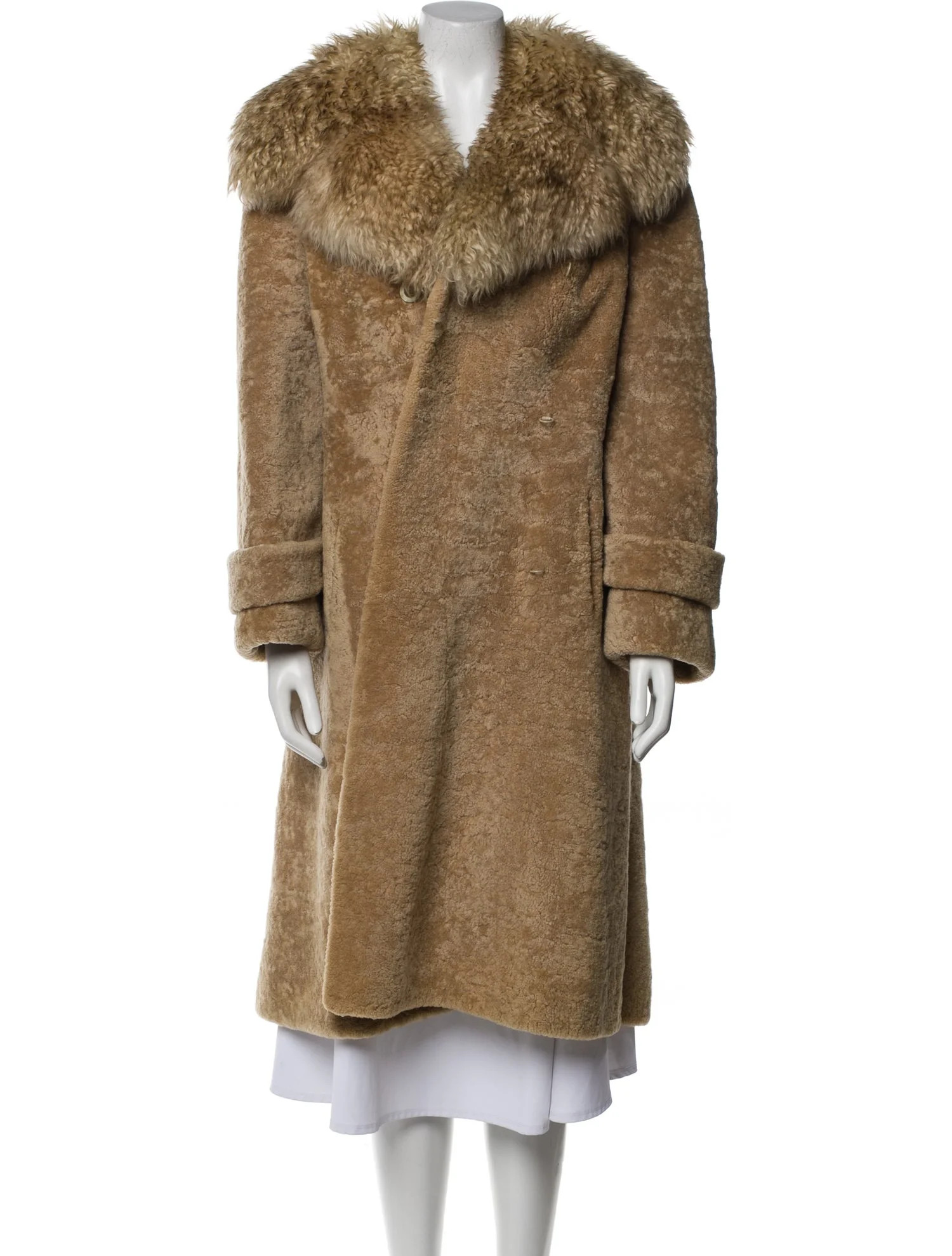 Vintage Shearling Fur Coat | The RealReal