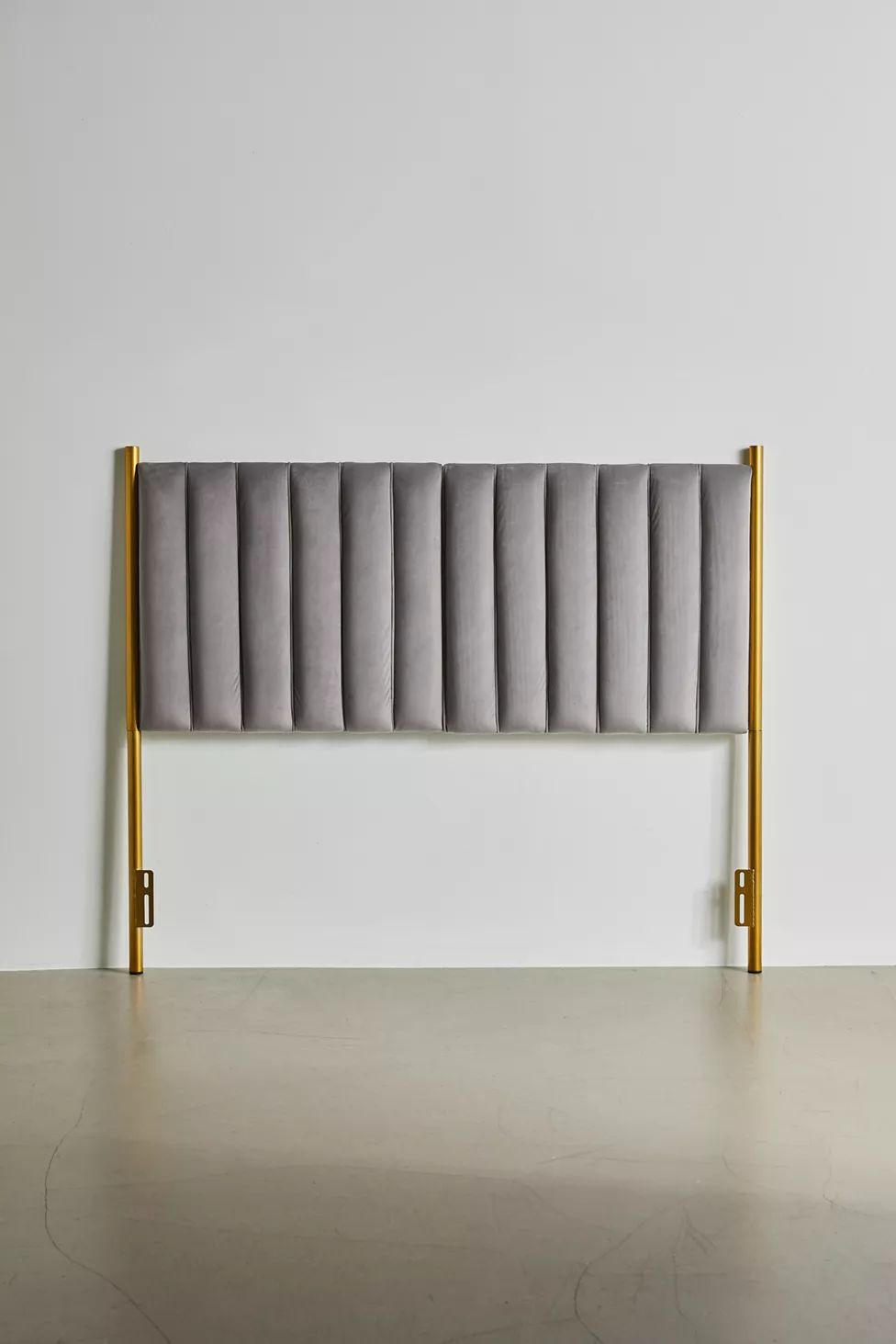 Corinne Velvet Pleated Headboard | Urban Outfitters (US and RoW)
