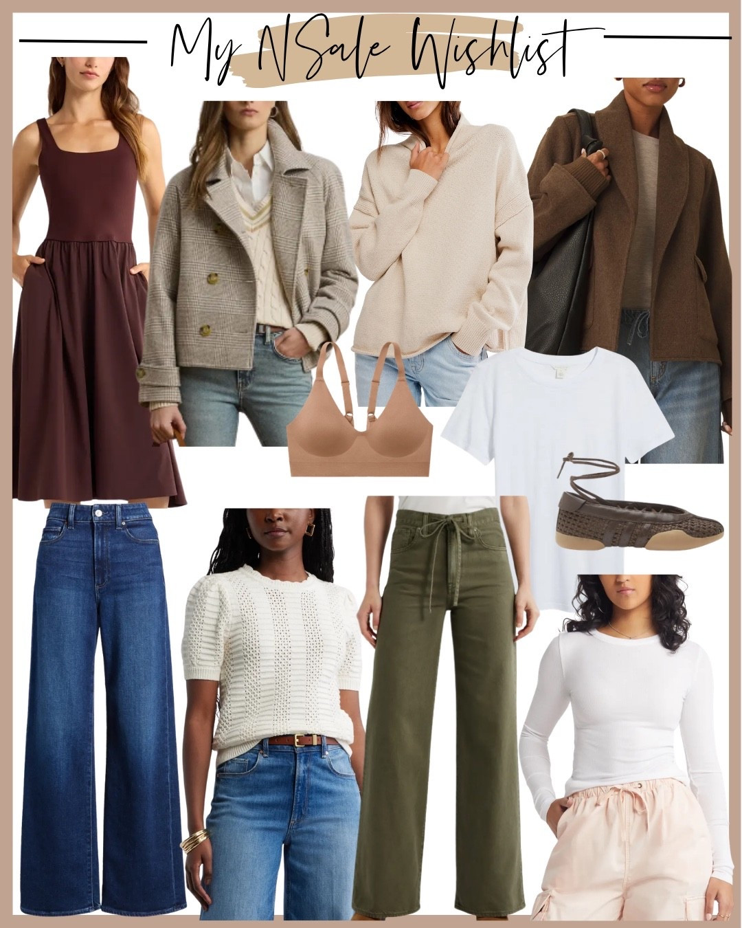 My Nordstrom Anniversary NSale wishlist is stacked this year with fall staples that actually make sense together. Wide leg jeans, cozy sweaters, and that brown blazer? Already in my cart.

#LTKSaleAlert #LTKSeasonal #LTKOver40