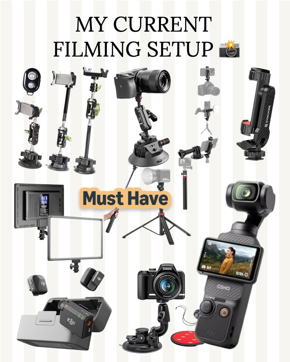 My current filming set up for Instagram, TikTok, and YouTube!

#LTKGiftGuide #LTKSaleAlert #LTKCyberWeek