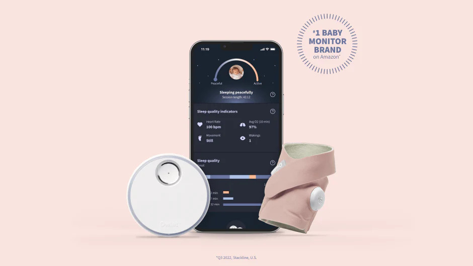 Shop Owlet Dream Sock - Baby Monitor for Better Sleep | Owlet