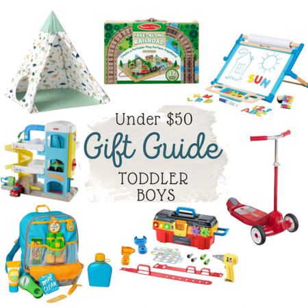 Toddler Boy Gift Guide | Christmas Gift Ideas for Baby & Toddler Boys | Christmas Present | Under $50 Gifts

#LTKGiftGuide #LTKfindsunder50 #LTKHoliday