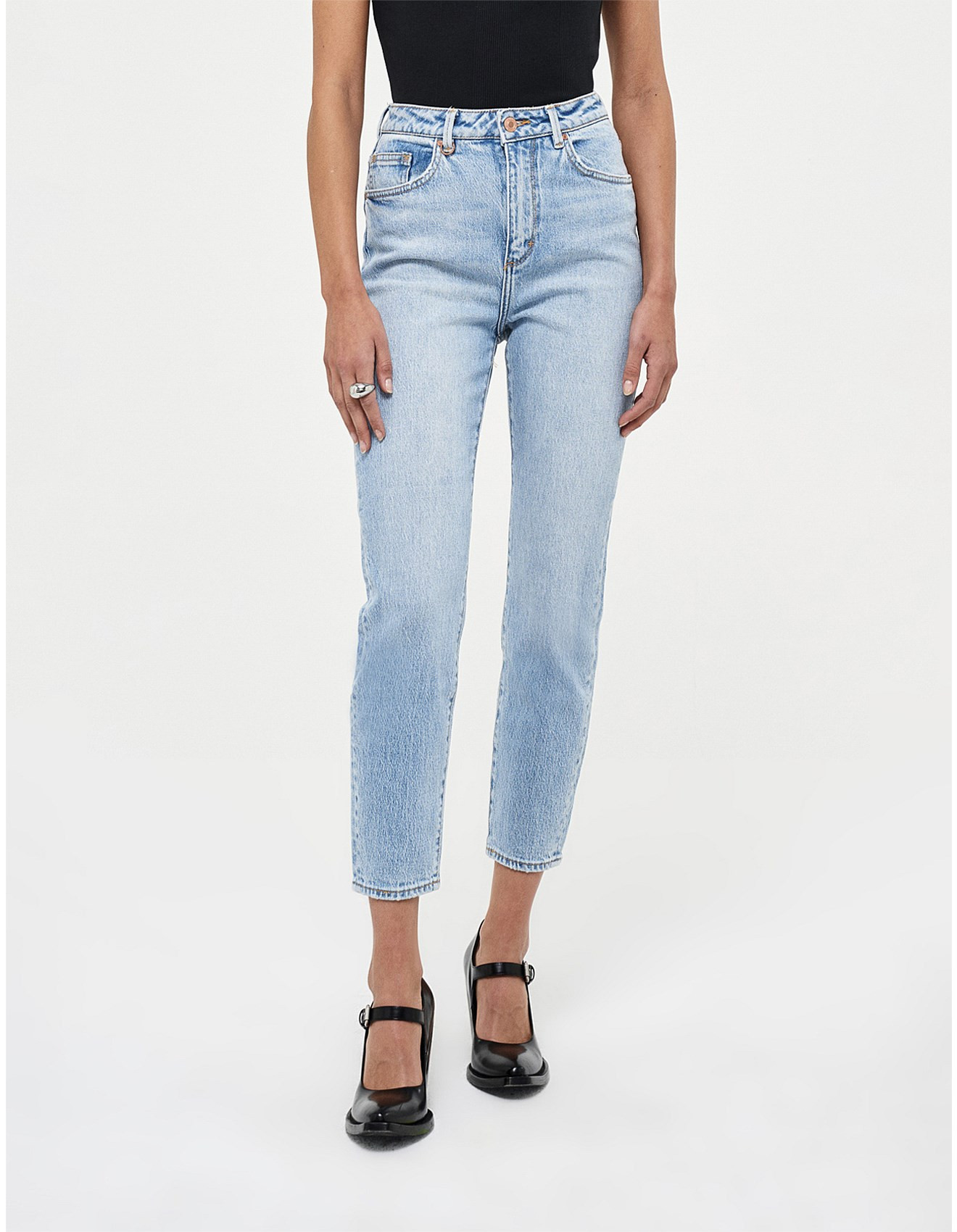 Lola Super High Rise Mom Jean | David Jones (Australia & New Zealand)