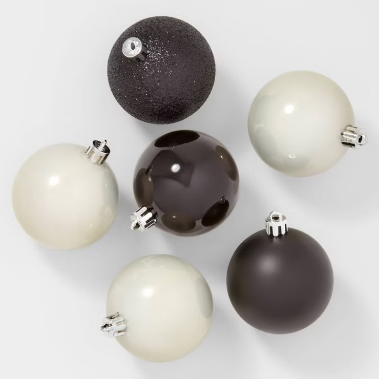 50ct Shatter-Resistant Round Christmas Tree Ornament Set - Wondershop™ | Target