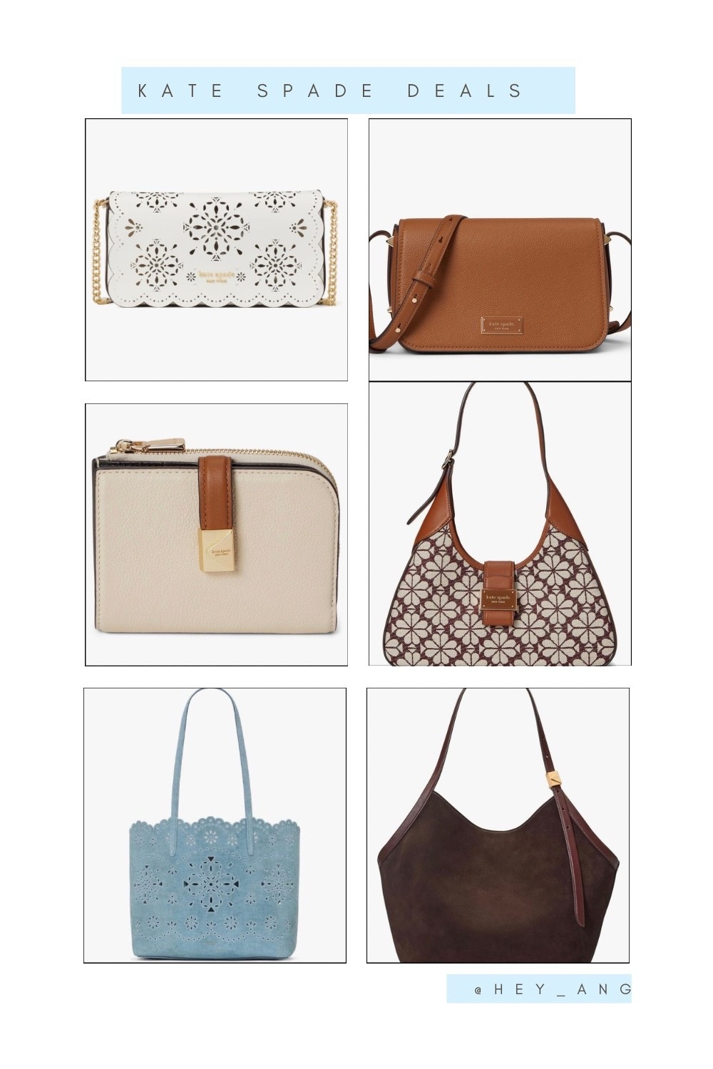 I love these Kate Spade purses. These are  a few of the styles on sale (certain colors are on sale) I love the white crossbody. It’s a perfect bag for Spring. 

#LTKSaleAlert #LTKootd