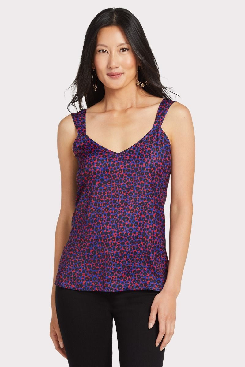 Leopard Double Strap Cami | Evereve